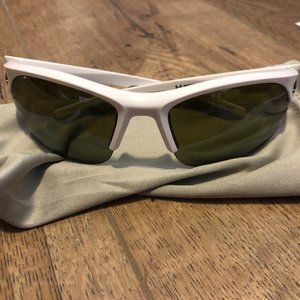 Under Armour Marbella Sunglasses White/Chrome/Gray